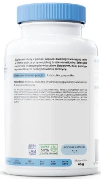 Selen Osavi Selen 200 μg 120 kapsułek (5904139924853) - obraz 2