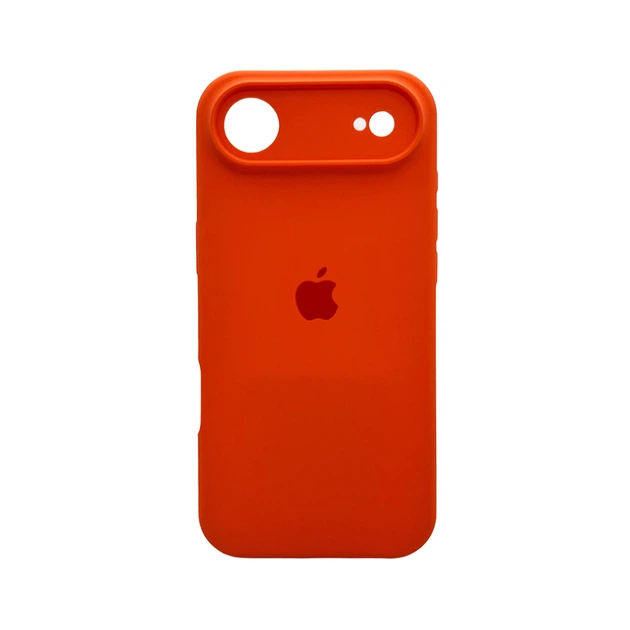 Захисний чохол-накладка Silicone Full Case AA Camera Protect для Apple iPhone 17 Air Orange (FullAAi17A-52) - Фото 1 Захисний чохол-накладка Silicone Full Case AA Camera Protect для Apple iPhone 17 Air Orange (FullAAi17A-52) - зображення 1