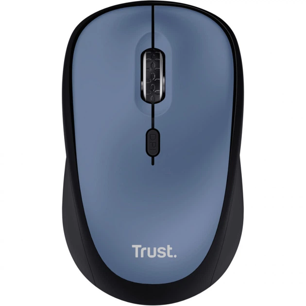 Мышка Trust Yvi+ Silent Wireless/Bluetooth Dark Blue (25514) - Фото 2 Мышка Trust Yvi+ Silent Wireless/Bluetooth Dark Blue (25514) - изображение 2
