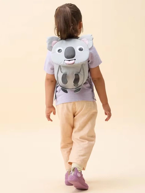 Plecak dziecięcy Affenzahn 01408-80027-10 Szary (800070355903) - obraz 2