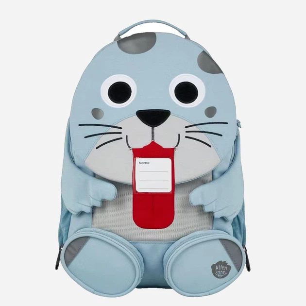 Plecak dziecięcy Affenzahn 01235-30203-10 Błękitny (800070356272) - obraz 4