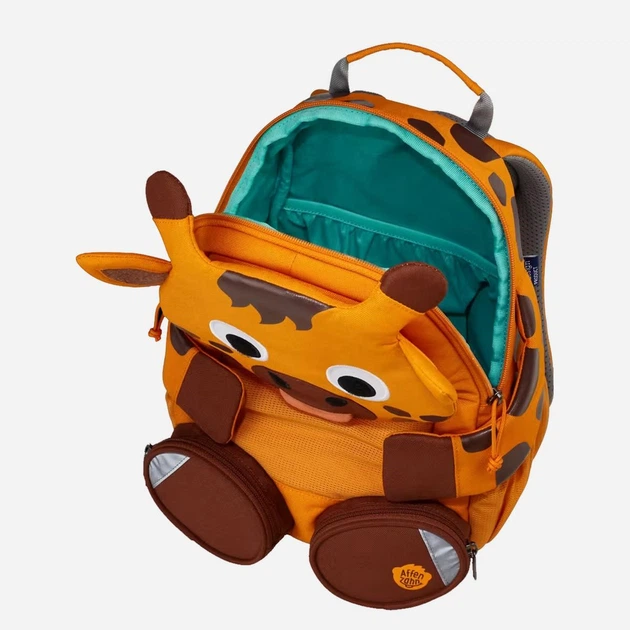 Plecak dziecięcy Affenzahn 01437-60025-10 Pomarańczowy (800070355900) - obraz 6