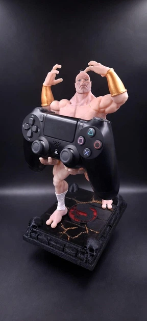 Универсальный держатель для геймпадов в виде Горо из Mortal Kombat - изображение 6