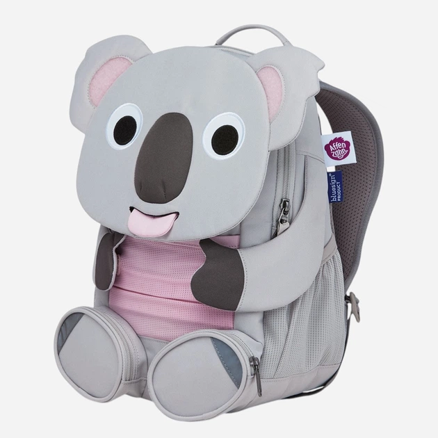 Plecak dziecięcy Affenzahn AFZ-FAL-002-029 Szary (800070338519) - obraz 4