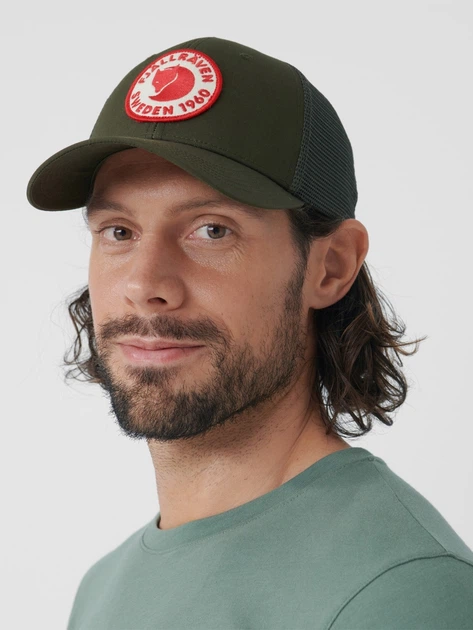 Czapka z daszkiem z siatką Fjallraven 78138662 One Size Zielona (800070324327) - obraz 2