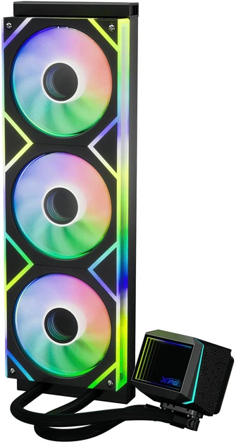 Система водяного охолодження ADATA XPG Levante II 360 Black (LEVANTEII360-BKCWW) - зображення 4