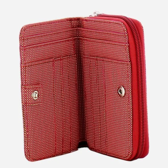 Portfel damski na karty Mandarina Duck P10QMPN8-A82 Koralowy (800070357819) - obraz 3