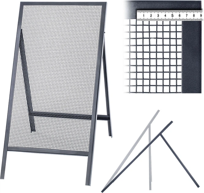 Sito budowlane Kadax do piachu Pareto 120 x 60 cm 8 mm K10449 (5906638300893) - obraz 4