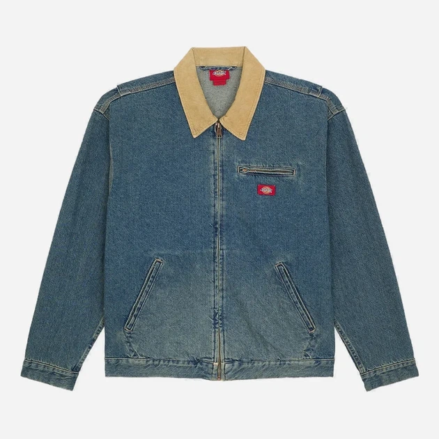 Джинсова куртка чоловіча Dickies DK0A88EGL231 M Синя (800070354559) - зображення 4