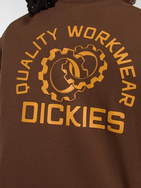 Longsleeve męski Dickies DK0A88JF0TB1 S Brązowy (800070354603) - obraz 5