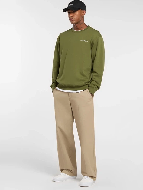 Світшот чоловічий Dickies DK0A88OCK721 L Зелений (800070354648) - зображення 3