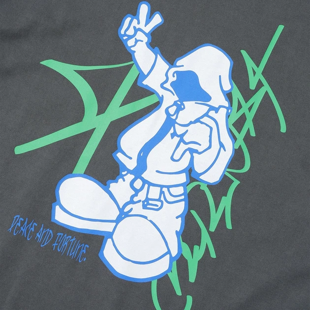 Koszulka męska bawełniana XLARGE 201253011015-10 S Czarna (800070350293) - obraz 3