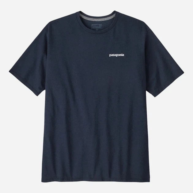 Koszulka męska z nadrukiem Patagonia 38504-NENA S Granatowa (800070336117) - obraz 3