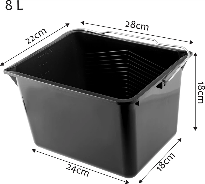 Wiadro malarskie Kadax Carda 8L 6 szt K918 (5902730389033) - obraz 7