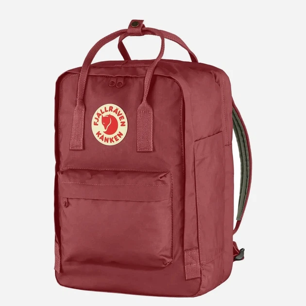 Рюкзак тканинний 18 л вміщує формат А4 Fjallraven 23524326 Червоний (800070283858) - зображення 3