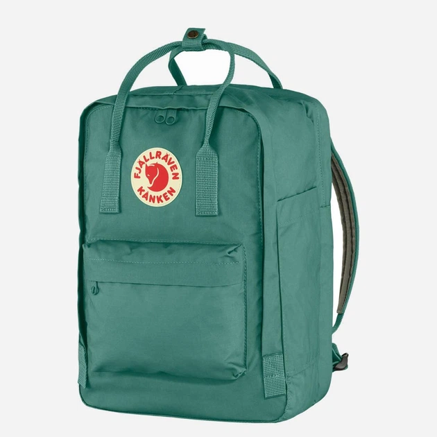 Рюкзак тканинний 18 л вміщує формат А4 Fjallraven 23524664 Зелений (800070283856) - зображення 3