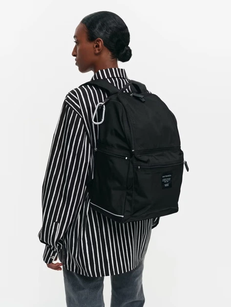 Plecak A4 Marimekko 92512999 Czarny (800070313312) - obraz 2