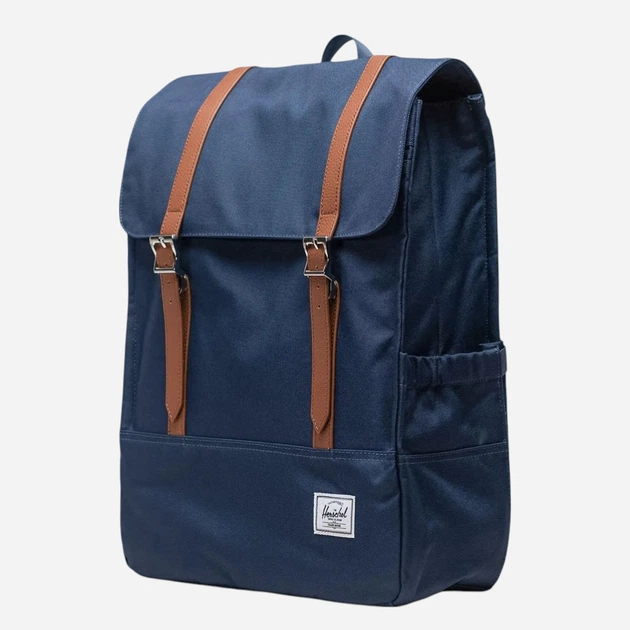 Рюкзак тканинний вміщує формат А4 Herschel Supply Co. 11404-00007 Синій (800070321886) - зображення 3