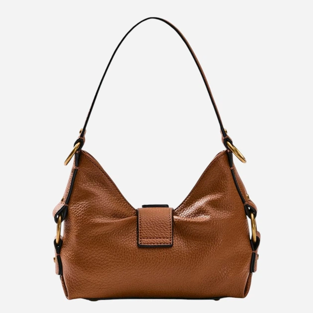 Сумка жіноча зі штучної шкіри середня Guess HWBB9308720-COG Коричнева (800070352356) - зображення 2