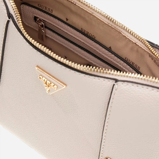 Сумка жіноча зі штучної шкіри велика Guess HWBG9914180-STO Пудрова (800070352371) - зображення 3