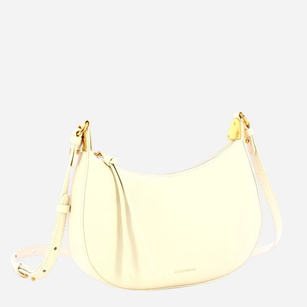 Torebka crossbody damska skórzana Coccinelle E5U8K530101-N17 Biała (800070354239) - obraz 3
