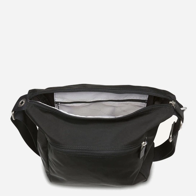 Сумка крос-боді через плече тканинна маленька Marimekko 26991999 Чорна (800070078143) - зображення 4