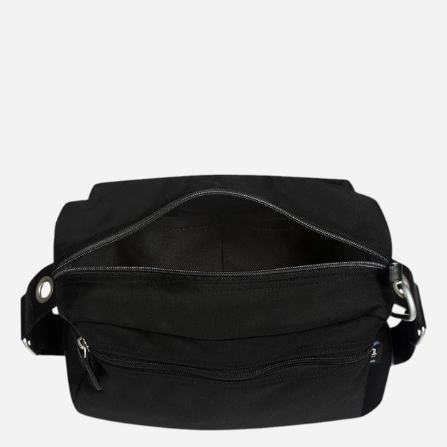 Сумка крос-боді через плече жіноча тканинна середня Marimekko 92519999 Чорна (800070313315) - зображення 4