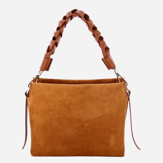 Сумка крос-боді через плече жіноча з натуральної шкіри маленька Coccinelle E1P6P580101-W11 Коричнева (800070354174) - зображення 2