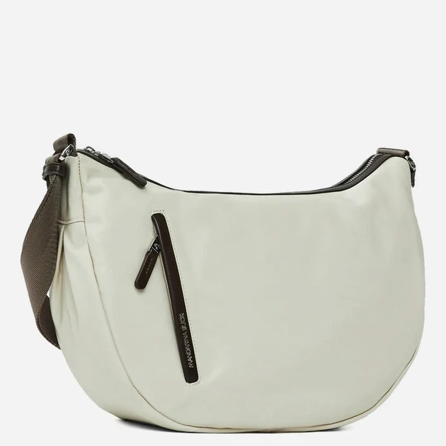 Torebka crossbody damska materiałowa Mandarina Duck P10VCT46-591 Mleczna (800070357771) - obraz 3