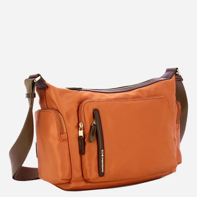 Torebka crossbody damska materiałowa Mandarina Duck P10VCT56-A82 Pomarańczowa (800070357778) - obraz 3