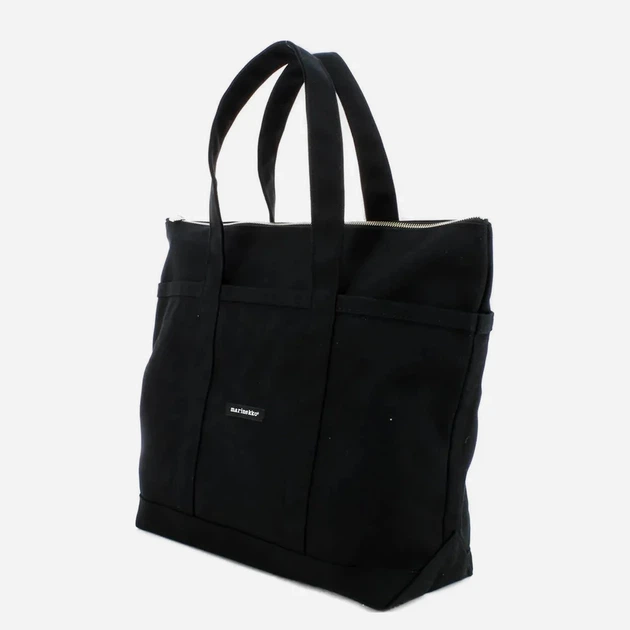 Сумка шопер жіноча тканинна Marimekko 40864001 Чорна (800070078209) - зображення 3