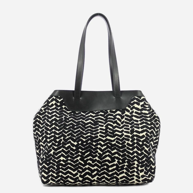 Сумка шопер жіноча Marimekko 45363190 Чорна (800070078222) - зображення 2