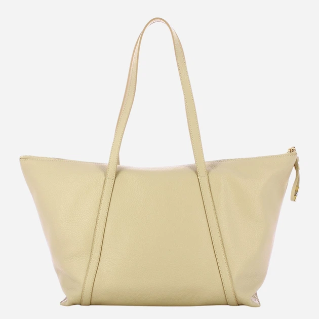 Сумка шопер жіноча з натуральної шкіри Coccinelle E1U45110101-N64 Бежева (800070354195) - зображення 2