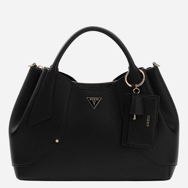 Torebka shopper damska duża Guess HWBG9914060-BLA Czarna (800070352366) - obraz 5