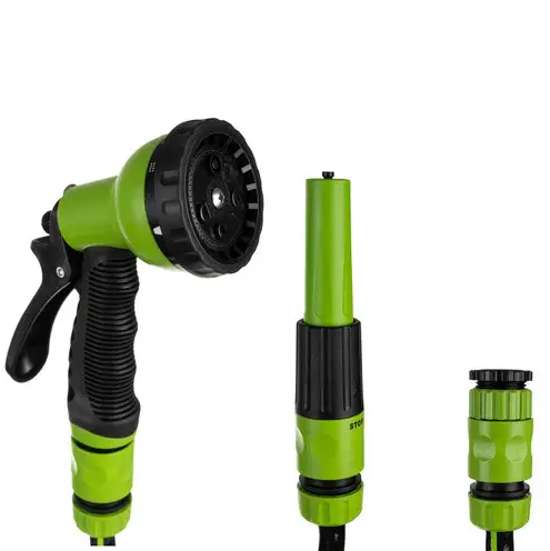 Шланг для поливання на автоматичній котушці Gardlov 1/2" шланг 25 м + підвідний 2 м поворот на 180° настінний монтаж (25509) - изображение 6