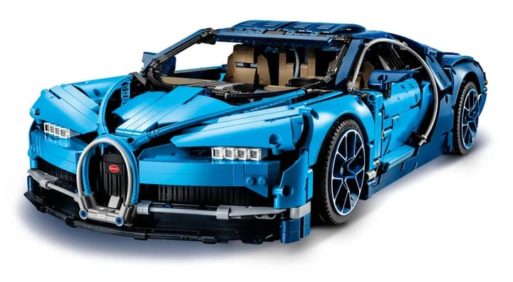 Конструктор Technic – Bugatti Chiron на 3599 деталей (42083) - Фото 1 Конструктор Technic – Bugatti Chiron на 3599 деталей (42083) - изображение 1
