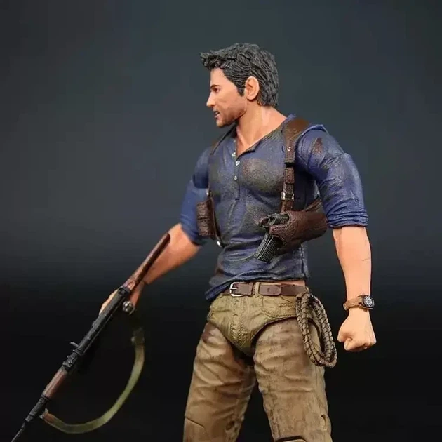 Коллекционная фигурка NECA Uncharted 4 Nathan Drake 17 см | Аначартед 4 Нейтан Дрейк - Фото 3 Коллекционная фигурка NECA Uncharted 4 Nathan Drake 17 см | Аначартед 4 Нейтан Дрейк - изображение 3