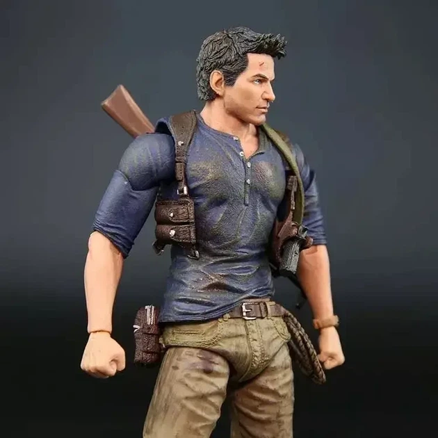 Коллекционная фигурка NECA Uncharted 4 Nathan Drake 17 см | Аначартед 4 Нейтан Дрейк - Фото 5 Коллекционная фигурка NECA Uncharted 4 Nathan Drake 17 см | Аначартед 4 Нейтан Дрейк - изображение 5