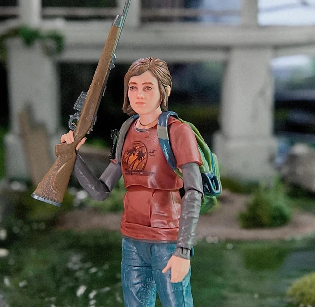 Подвижная фигурка Джоэл и Элли The Last of Us PlayStation Коллекционный 16 см набор героев постапокалипсиса - изображение 5