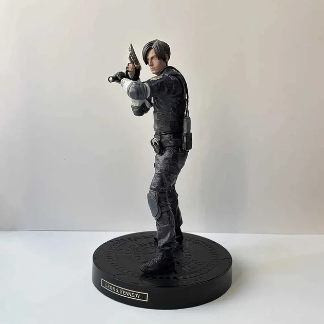 Коллекционная фигурка Леон Скотт Кеннеди Leon S. Kennedy Resident Evil 2 Обитель зла 32 см - изображение 2