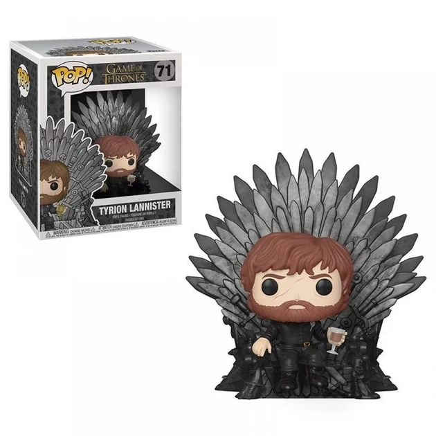 Фігурка Funko Pop Тіріон Ланністер на залізному троні (Game of Thrones Гра престолів BL GT TL71) - Фото 1 Фігурка Funko Pop Тіріон Ланністер на залізному троні (Game of Thrones Гра престолів BL GT TL71) - зображення 1