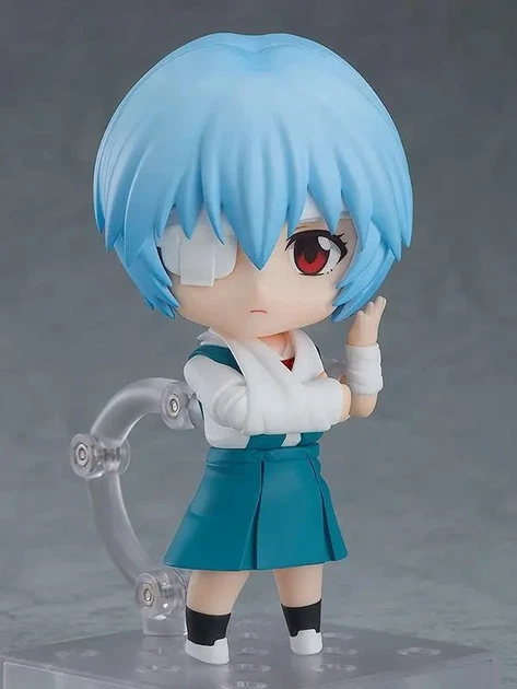 Аниме фигурка Nendoroid Нендороид Рей Аянами (Rei Ayanami) №1197 Евангелион (Evangelion) подвижная 10 см - изображение 4