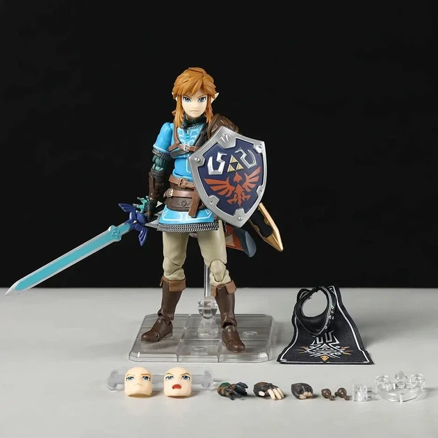 Фигурка Линк Легенда о Зельде The Legend of Zelda | Figma 626 (Бандай) - Фото 6 Фигурка Линк Легенда о Зельде The Legend of Zelda | Figma 626 (Бандай) - изображение 6