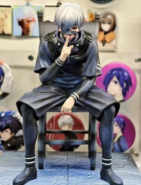 Фигурка Токийский Игр Tokyo Ghoul Кен Канеки Ken Kaneki на стуле 22 см - Фото 5 Фигурка Токийский Игр Tokyo Ghoul Кен Канеки Ken Kaneki на стуле 22 см - изображение 5