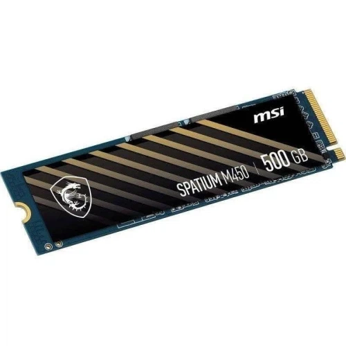 Твердотільний накопичувач SSD 500Gb, MSI Spatium M450 V1, PCI-E 4.0 x4, M.2 (S78-440K380-P83) - зображення 3