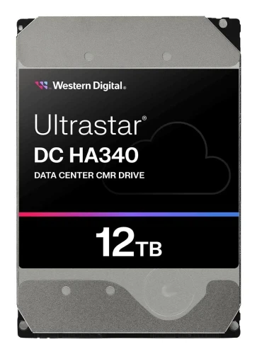 Жесткий диск 3.5" 12Tb Western Digital Ultrastar DC HA340, SATA3, 512 Мб, 7200 об/мин (0B47063) - Фото 1 Жесткий диск 3.5" 12Tb Western Digital Ultrastar DC HA340, SATA3, 512 Мб, 7200 об/мин (0B47063) - изображение 1