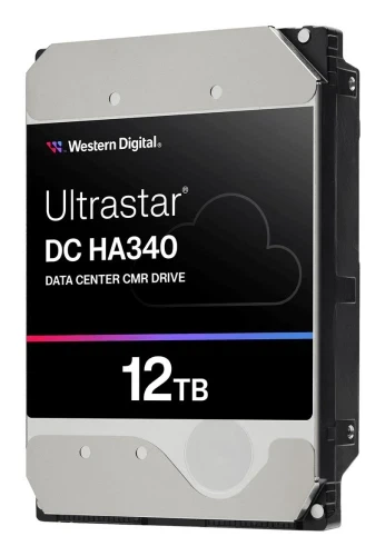 Жесткий диск 3.5" 12Tb Western Digital Ultrastar DC HA340, SATA3, 512 Мб, 7200 об/мин (0B47063) - Фото 2 Жесткий диск 3.5" 12Tb Western Digital Ultrastar DC HA340, SATA3, 512 Мб, 7200 об/мин (0B47063) - изображение 2