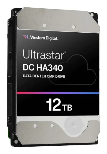 Жесткий диск 3.5" 12Tb Western Digital Ultrastar DC HA340, SATA3, 512 Мб, 7200 об/мин (0B47063) - Фото 3 Жесткий диск 3.5" 12Tb Western Digital Ultrastar DC HA340, SATA3, 512 Мб, 7200 об/мин (0B47063) - изображение 3