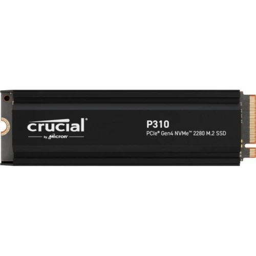 Твердотільний накопичувач SSD 1Tb, Crucial P310, PCI-E 4.0 x4, M.2, з радіатором (CT1000P310SSD5) - Фото 1 Твердотільний накопичувач SSD 1Tb, Crucial P310, PCI-E 4.0 x4, M.2, з радіатором (CT1000P310SSD5) - изображение 1