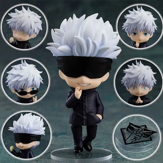 Подвижная фигурка Нендороид Годжо Сатору (Gojo Satoru) Магическое сражение Jujutsu Kaisen Nendoroid 1528 - Фото 3 Подвижная фигурка Нендороид Годжо Сатору (Gojo Satoru) Магическое сражение Jujutsu Kaisen Nendoroid 1528 - изображение 3